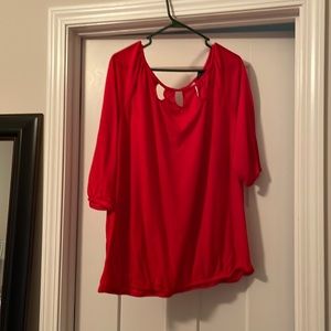 Cute top with jeans or dress pants.